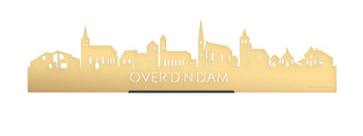 Standing Skyline Over d'n Dam Gold Metallic