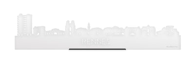 Standing Skyline Rennes White Glossy