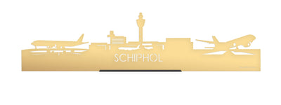 Standing Skyline Schiphol Goud Metallic