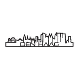 Standing Skyline Shape Den Haag Black