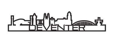 Standing Skyline Shape Deventer Black