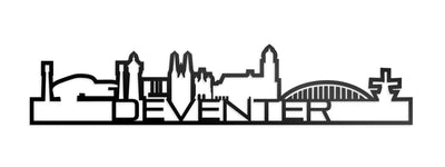 Standing Skyline Shape Deventer Black Glossy