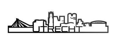 Standing Skyline Shape Utrecht Zwart Glanzend