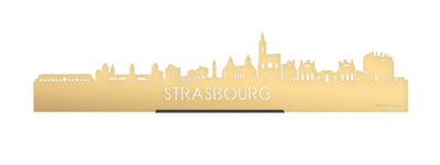 Standing Skyline Strasbourg Gold Metallic