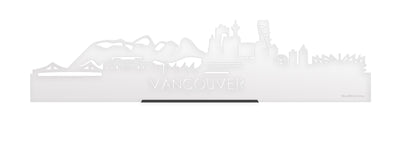 Standing Skyline Vancouver White Glossy