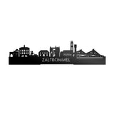 Standing Skyline Zaltbommel Zwart Glanzend