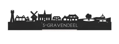 Standing Skyline 's-Gravendeel Black