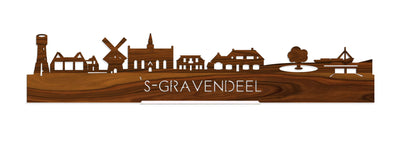 Standing Skyline 's-Gravendeel Palissander