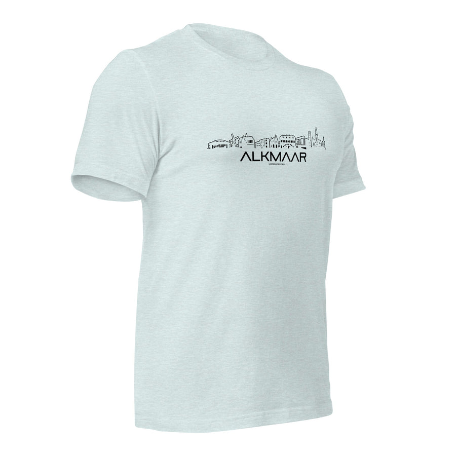 T-Shirt Alkmaar houten cadeau decoratie relatiegeschenk van WoodWideCities