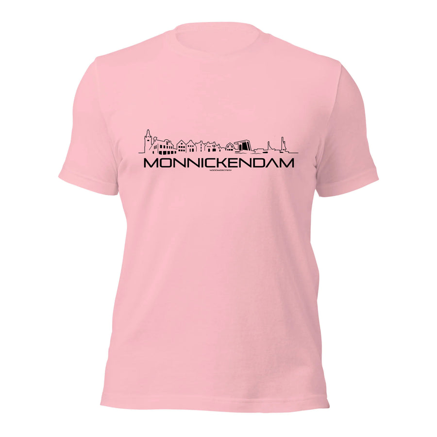 T-Shirt Monnickendam cadeau voor elke citylover decoratie kleding relatiegeschenk van WoodWideCities