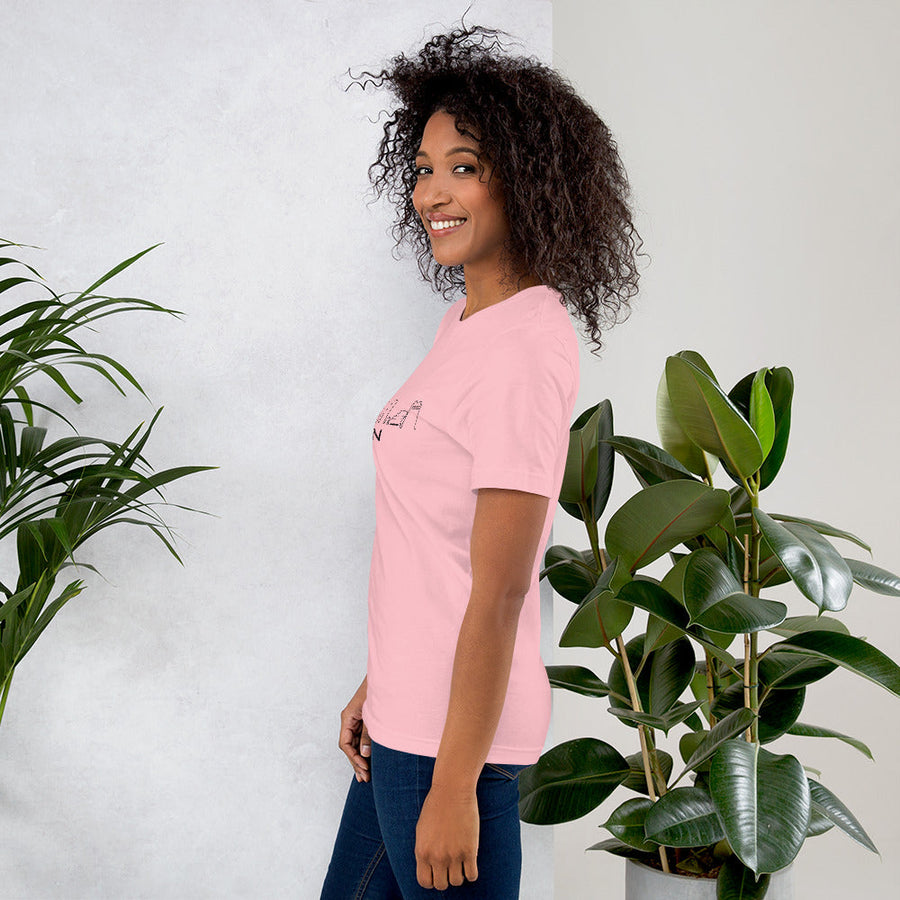 T-Shirt Nijmegen houten cadeau decoratie relatiegeschenk van WoodWideCities
