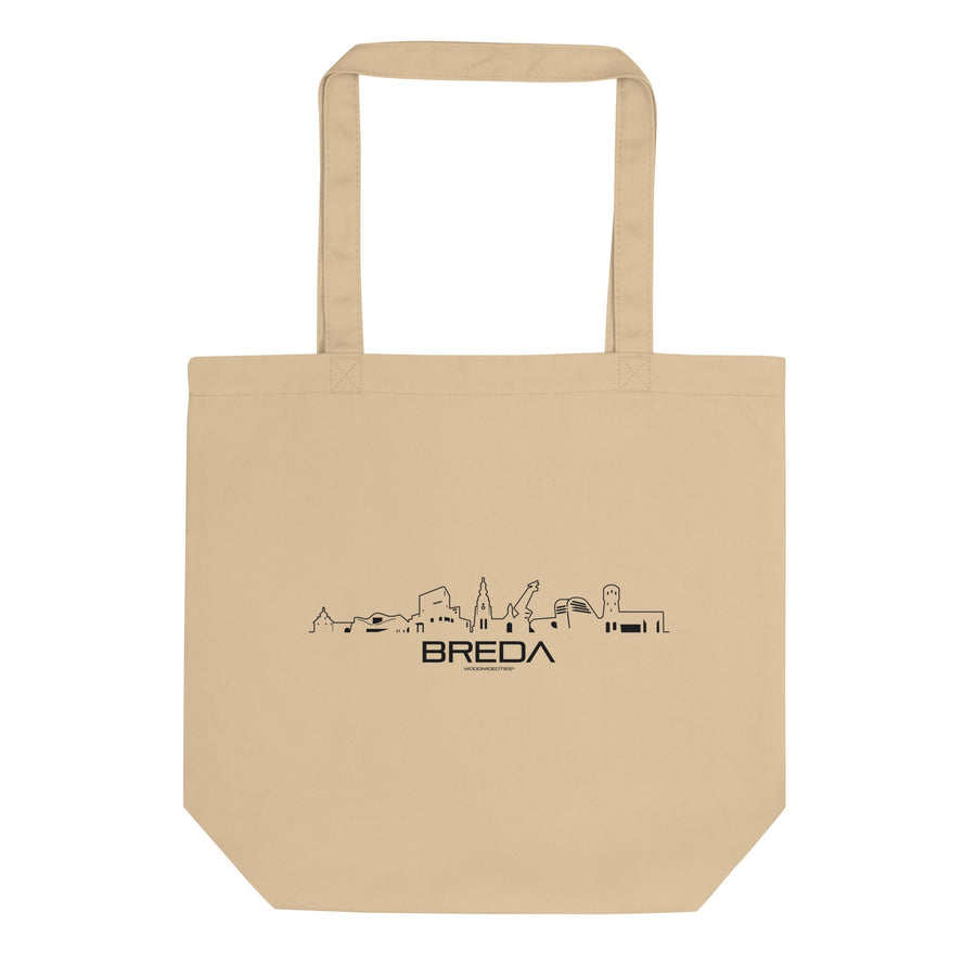 Tas Econscious Breda Oyster houten cadeau decoratie relatiegeschenk van WoodWideCities
