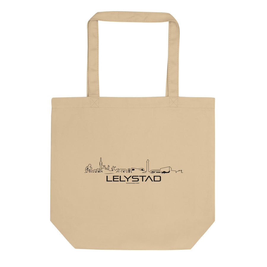 Tas Econscious Lelystad Oyster houten cadeau decoratie relatiegeschenk van WoodWideCities