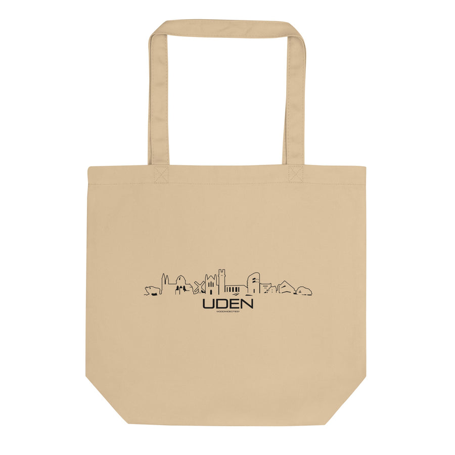 Tas Econscious Uden Oyster houten cadeau decoratie relatiegeschenk van WoodWideCities