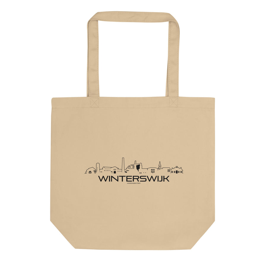Tas Econscious Winterswijk Oyster houten cadeau decoratie relatiegeschenk van WoodWideCities