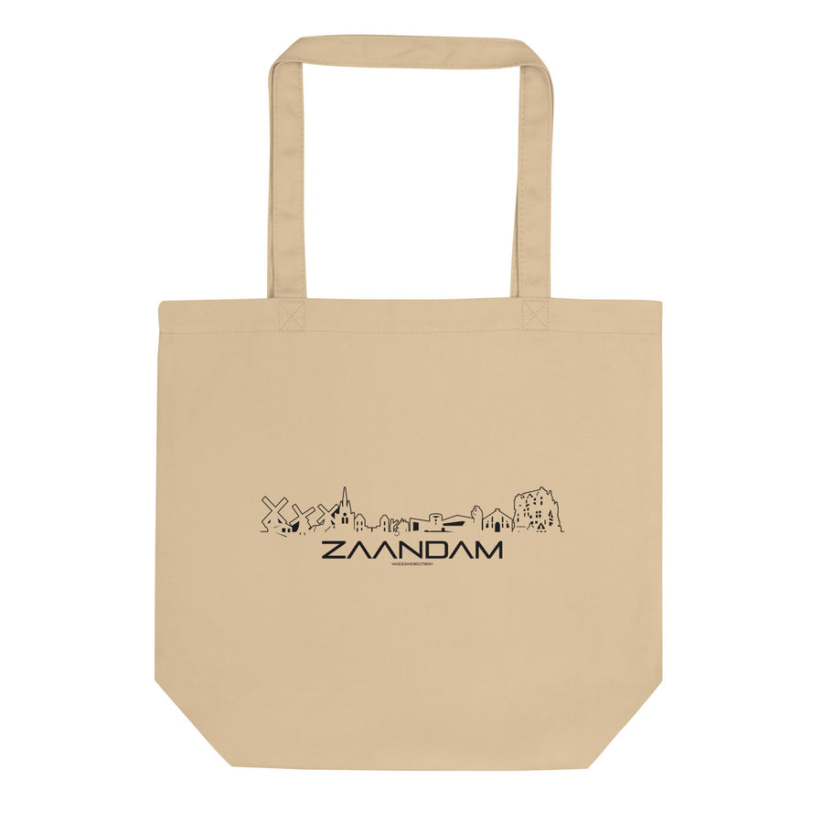 Tas Econscious Zaandam Oyster houten cadeau decoratie relatiegeschenk van WoodWideCities