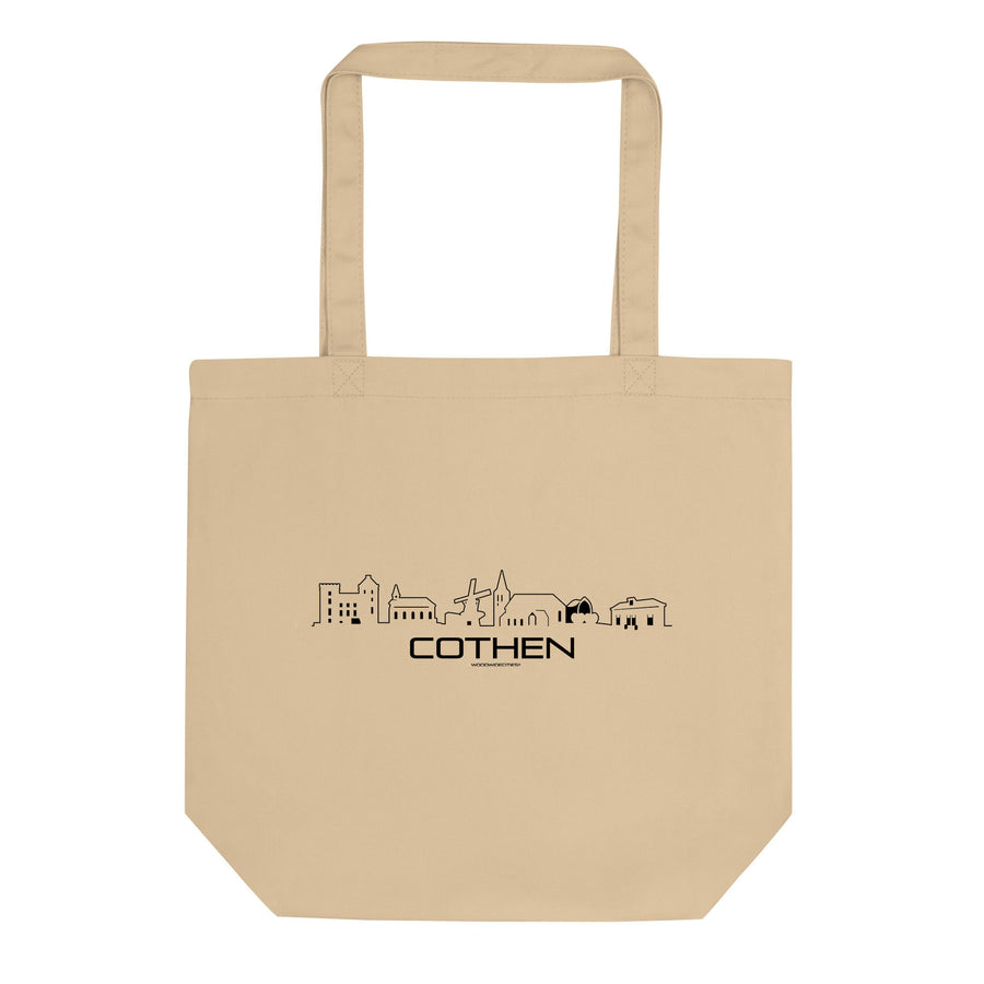 Tote Bag Tas Cothen cadeau voor elke citylover decoratie relatiegeschenk van WoodWideCities