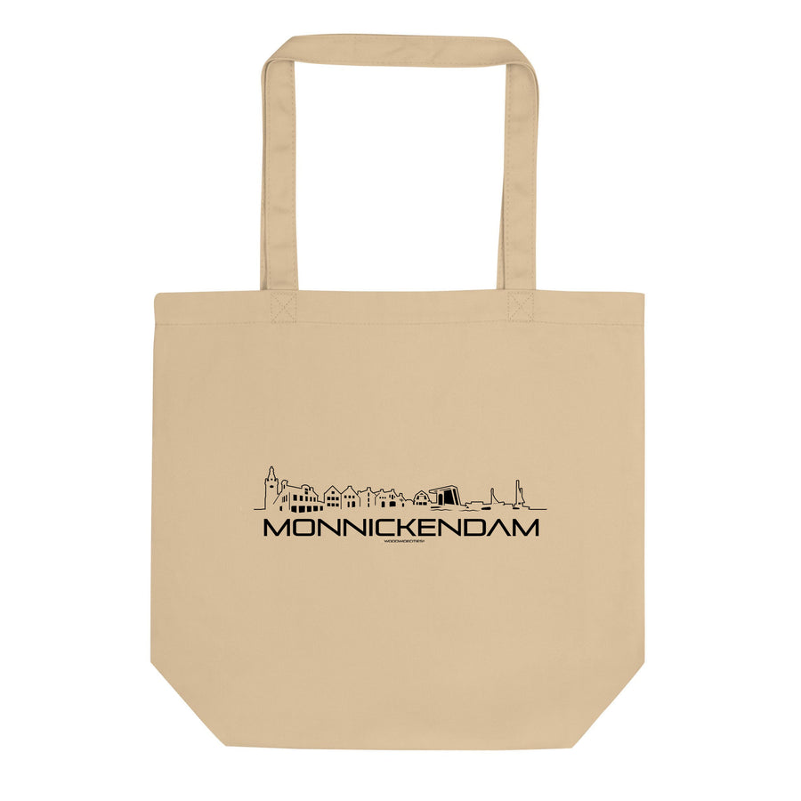 Tote Bag Tas Monnickendam cadeau voor elke citylover decoratie relatiegeschenk van WoodWideCities