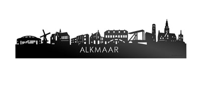 Skyline Alkmaar Zwart Glanzend
