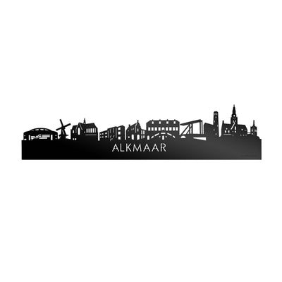 Skyline Alkmaar Zwart Glanzend