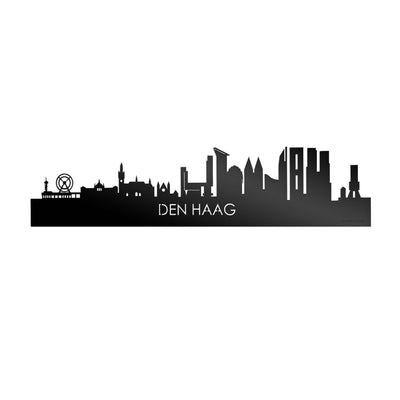 Skyline Den Haag Zwart Glanzend
