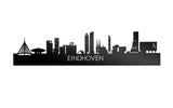 Skyline Eindhoven Zwart Glanzend