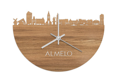Skyline Clock Almelo Oak