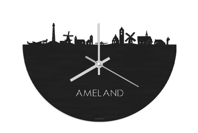 Skyline Clock Ameland Black