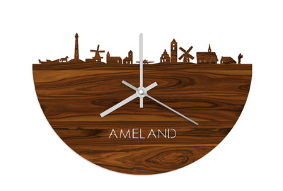 Skyline Clock Ameland Rosewood