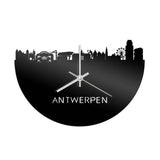 Skyline Klok Antwerpen Zwart Glanzend