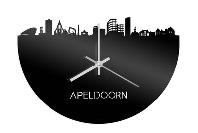 Skyline Klok Apeldoorn Zwart Glanzend