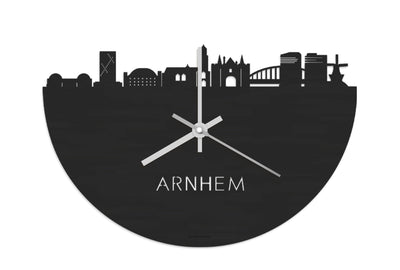 Skyline Clock Arnhem Black