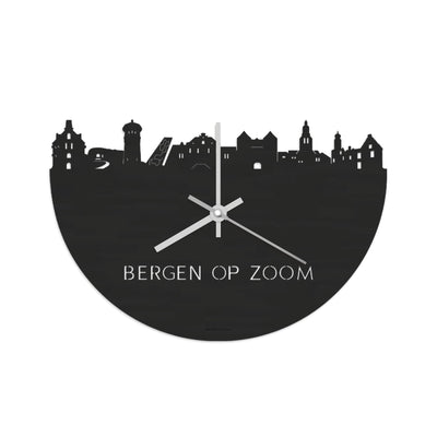 Skyline Klok Bergen op Zoom Black