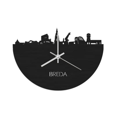 Skyline Clock Breda Black