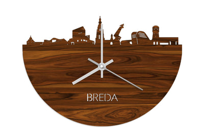 Skyline Clock Breda Rosewood