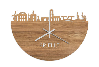 Skyline Clock Brielle Oak