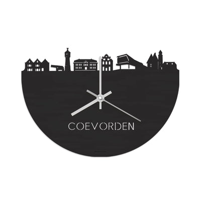 Skyline Clock Coevorden Black