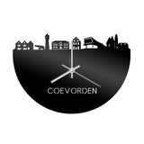 Skyline Klok Coevorden Zwart Glanzend