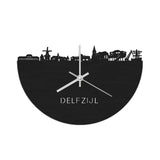 Skyline Klok Delfzijl Black