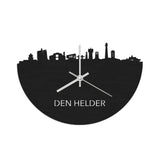 Skyline Clock Den Helder Black