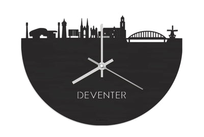 Skyline Clock Deventer Black