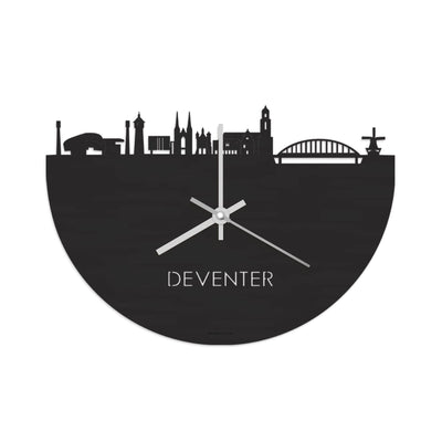 Skyline Clock Deventer Black