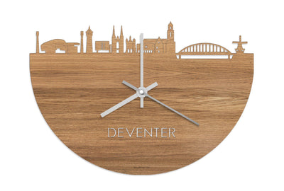 Skyline Clock Deventer Oak