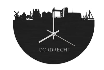 Skyline Clock Dordrecht Black