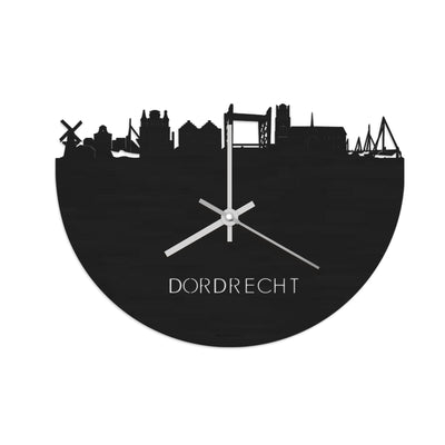 Skyline Clock Dordrecht Black