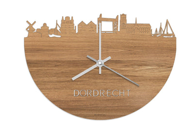 Skyline Clock Dordrecht Oak