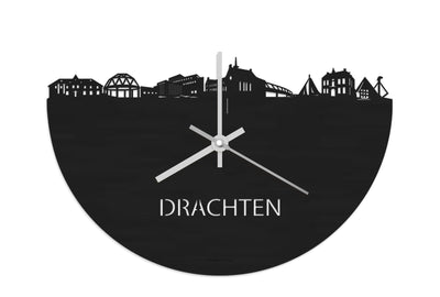 Skyline Clock Drachten Black