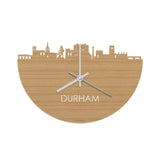 Skyline Clock Durham Bamboo