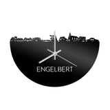 Skyline Klok Engelbert Zwart Glanzend