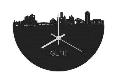 Skyline Clock Ghent Black